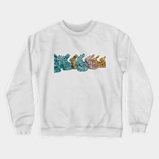 Glass Bunnies Crewneck Sweatshirt